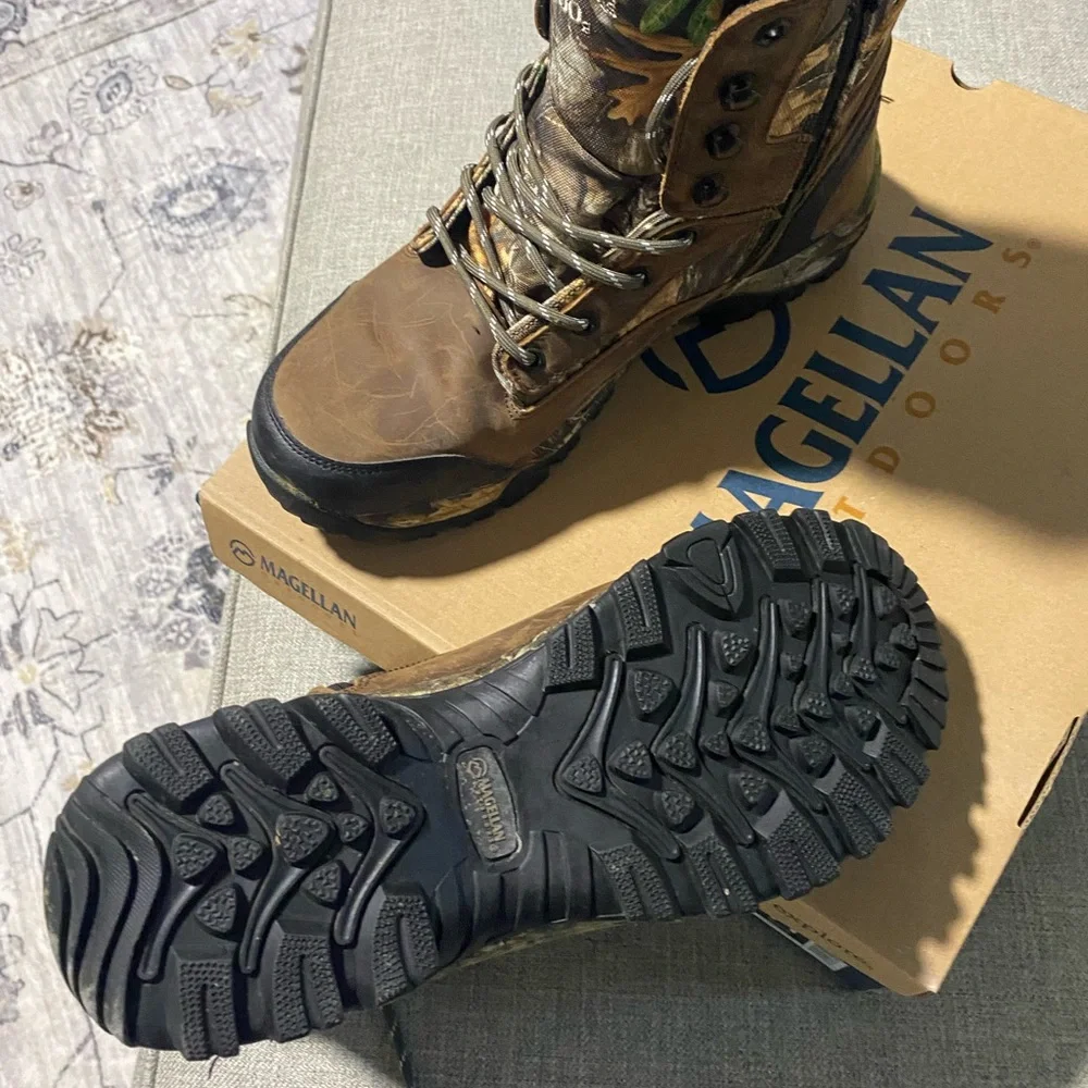Magellan Outdoors Men's Brown Camo Hunting Boots